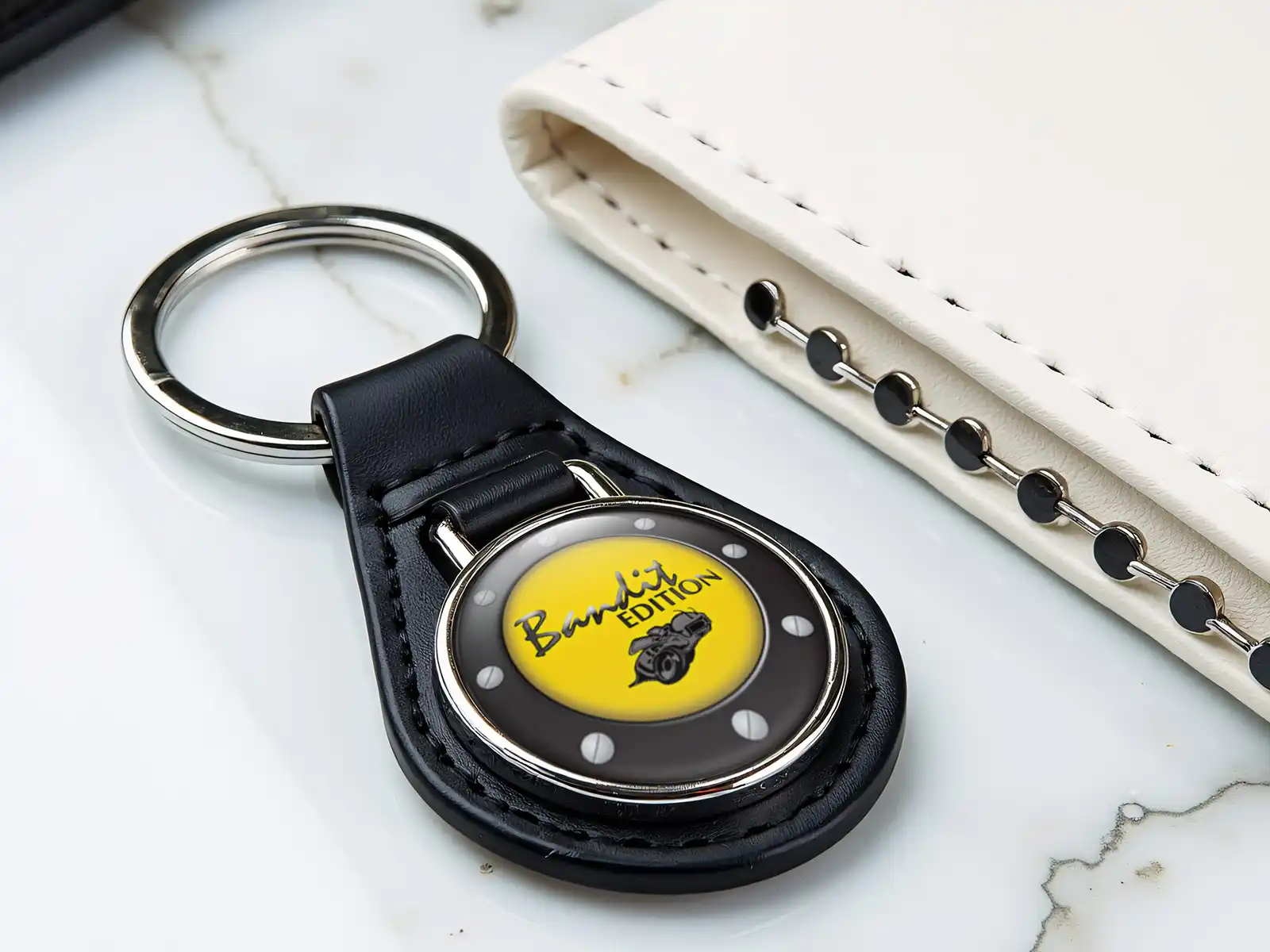 Keyring Leather Excellent Finest Tuning Edition